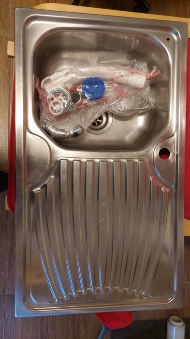 Chiuveta bucătărie Franke 87x50x17 + baterie Mondia + racorduri inox