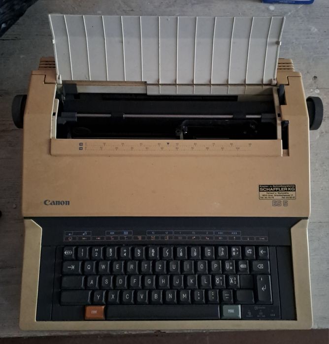 Canon ES5 masina de scris electrica