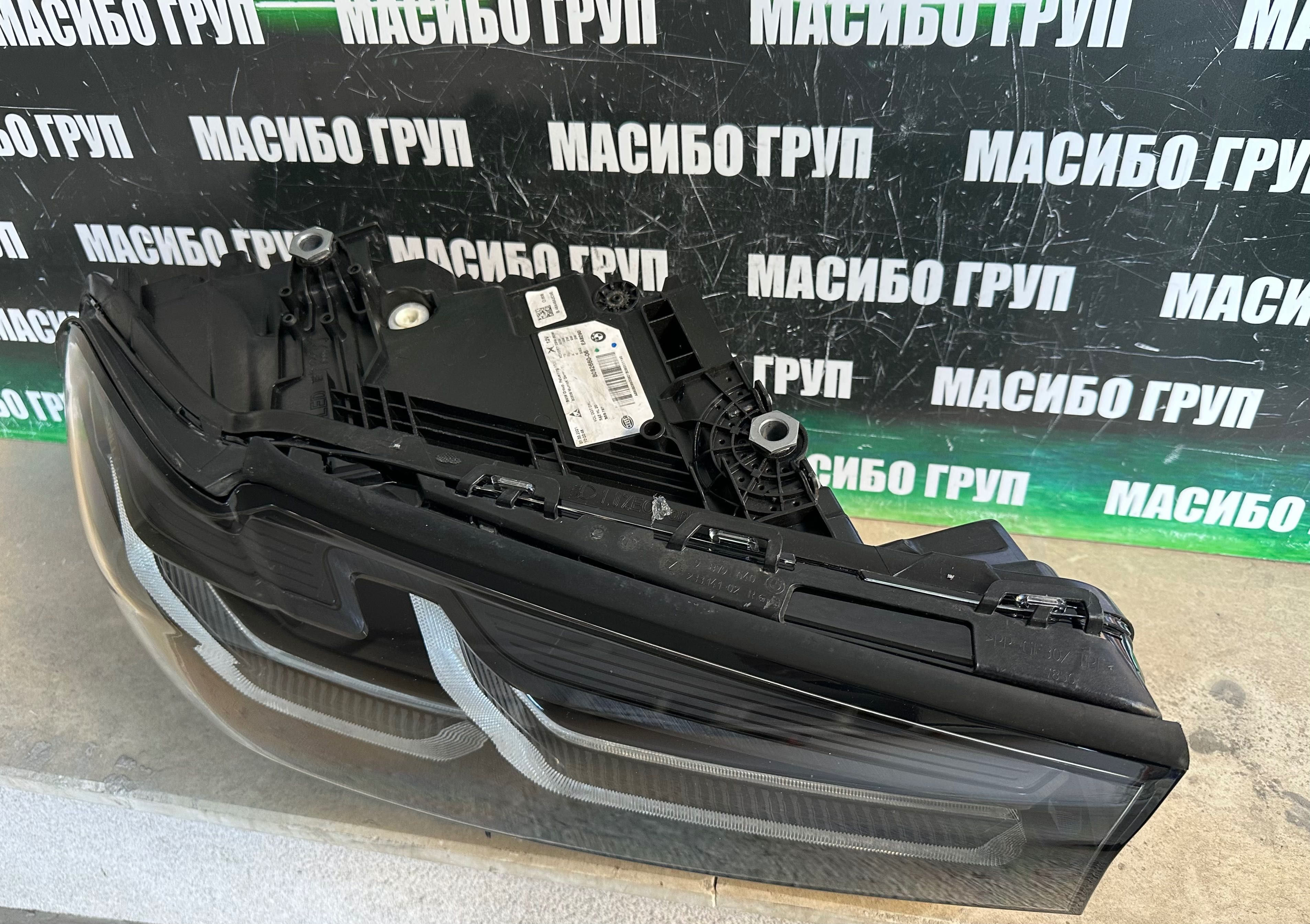 Фар far десен фарове Black за Бмв Г30 Г31 фейс Bmw 5 G30 G31 LCI,USA