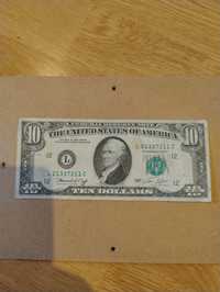 Bancnotă 10 Dolari an fabricație 1974 URGENT