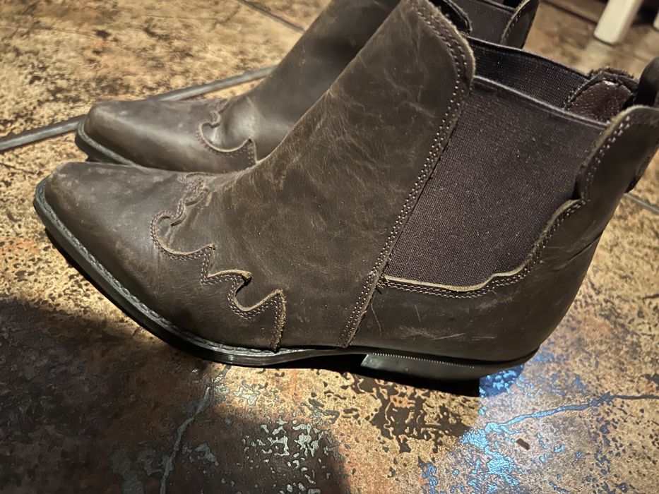 Vand ciocate din piele naturala, lucrate manual nr 37