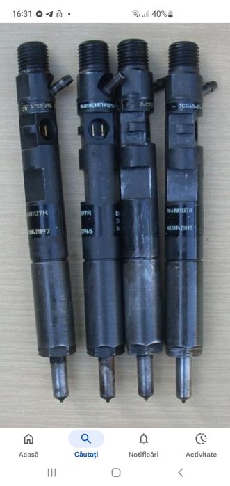 Injectoare euro 4 renault megane,logan,1,5 diesel