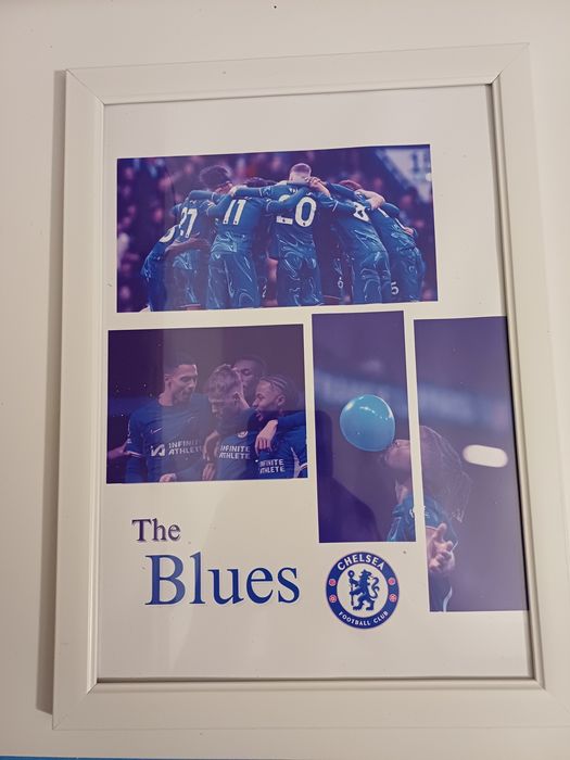 Tablou cu Chelsea "The Blues" personalizat