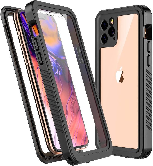 Husa antisoc 360 waterprof iPhone 11 Pro Max 12 mini 13 XS Max 14+ 15