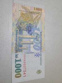Bancnota 1000 lei 1998 serie 004A6607541