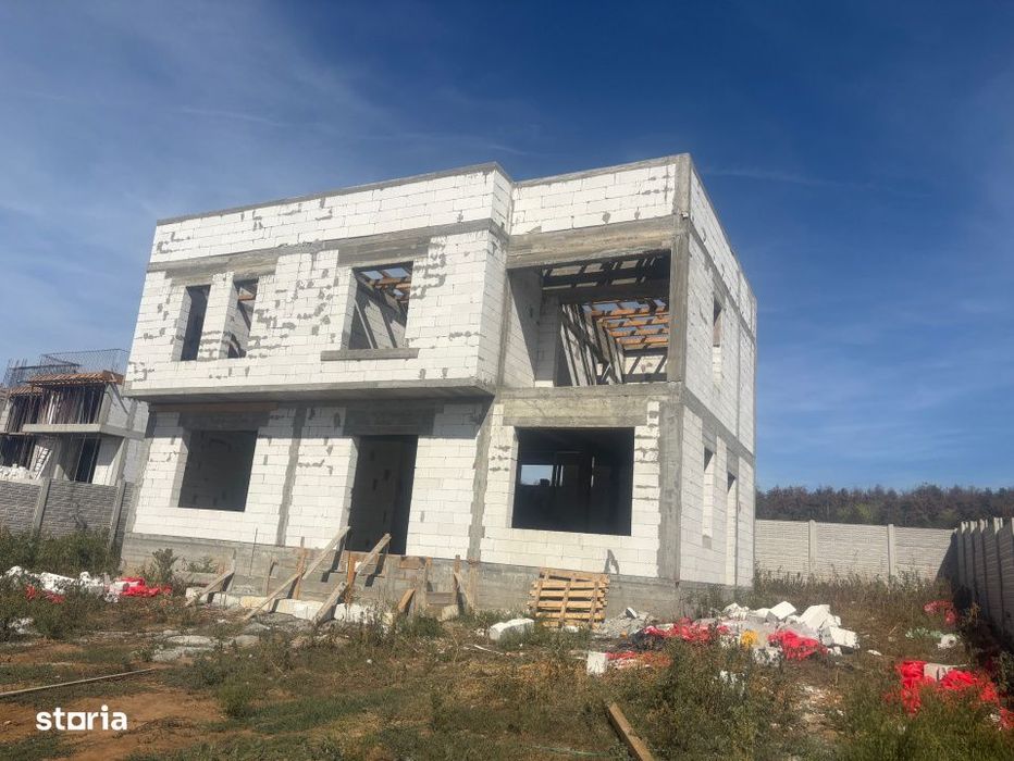 Casa P+1, 173 mp utili, 420 mp teren, zona Drumul Muntenilor, RATE DEZ
