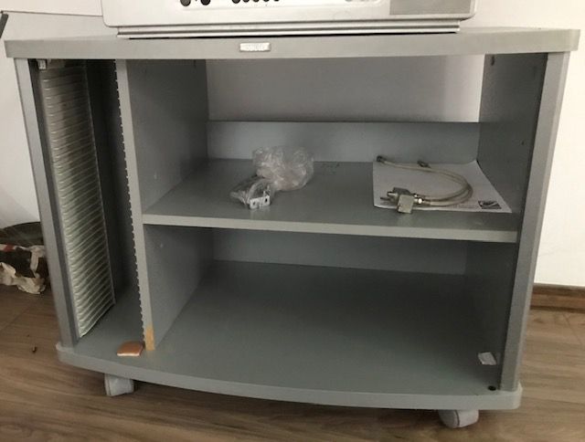 Comoda TV Mobuler culoare gri