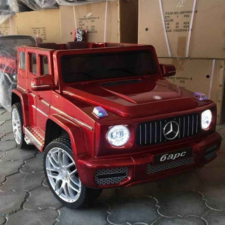 Mercedes Benz Gelik премиум детская машина электромобиль подарок детям