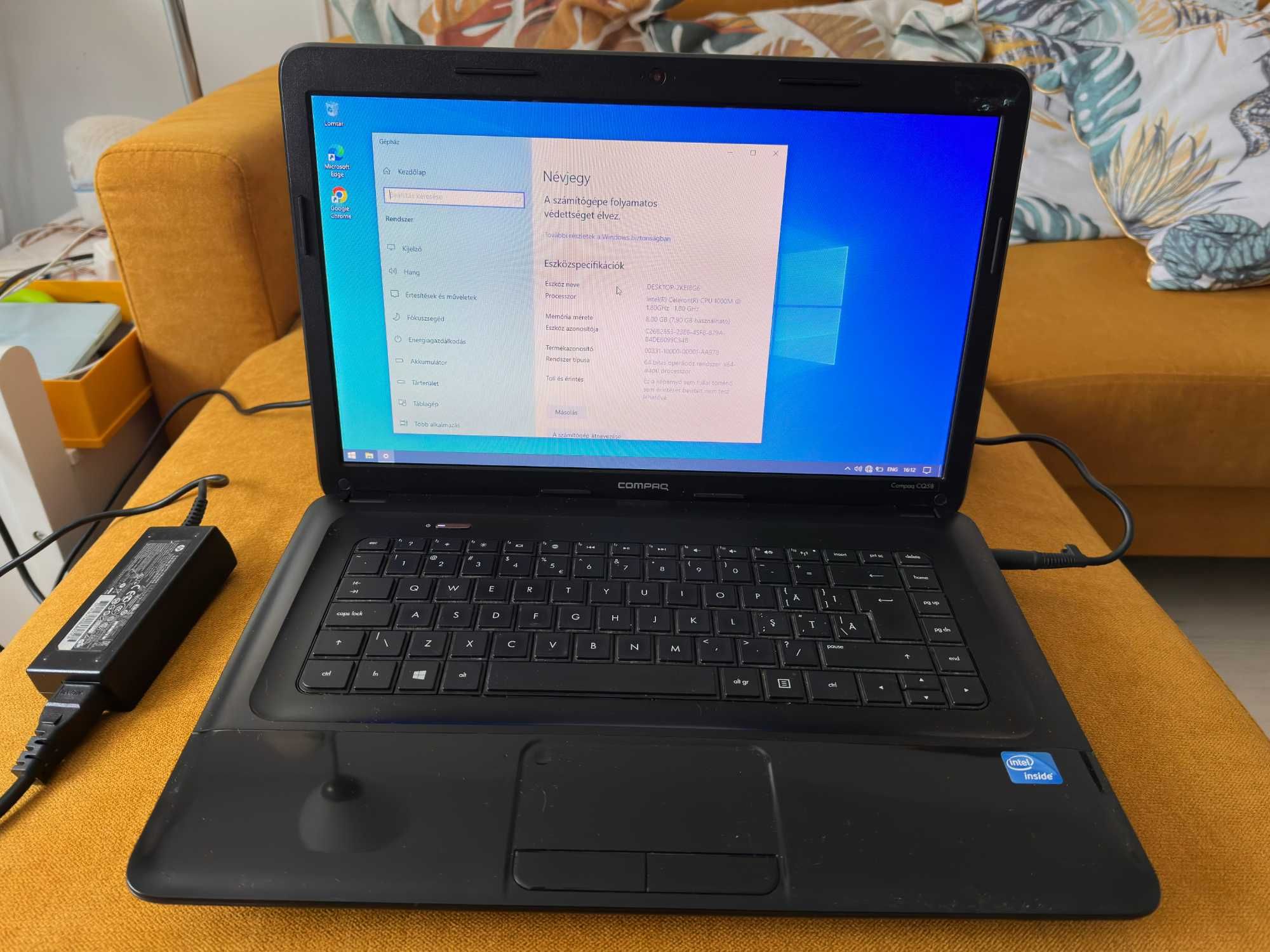 Laptop HP Intel Celeron 1000M