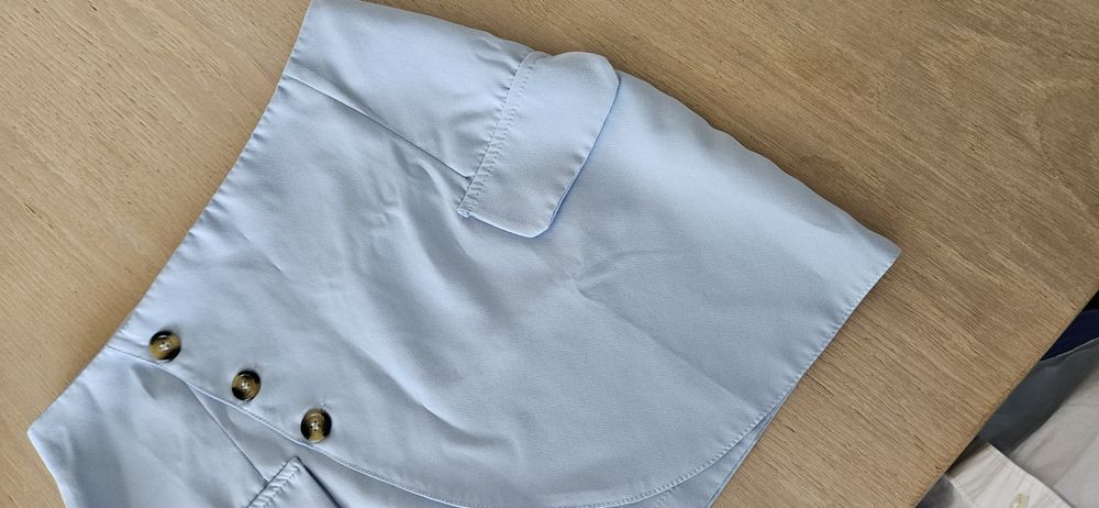 Fusta mini culoare baby blue
