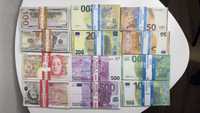 Recuzita bancnote in seturi cite 80 buc in fiecare recuzita bani