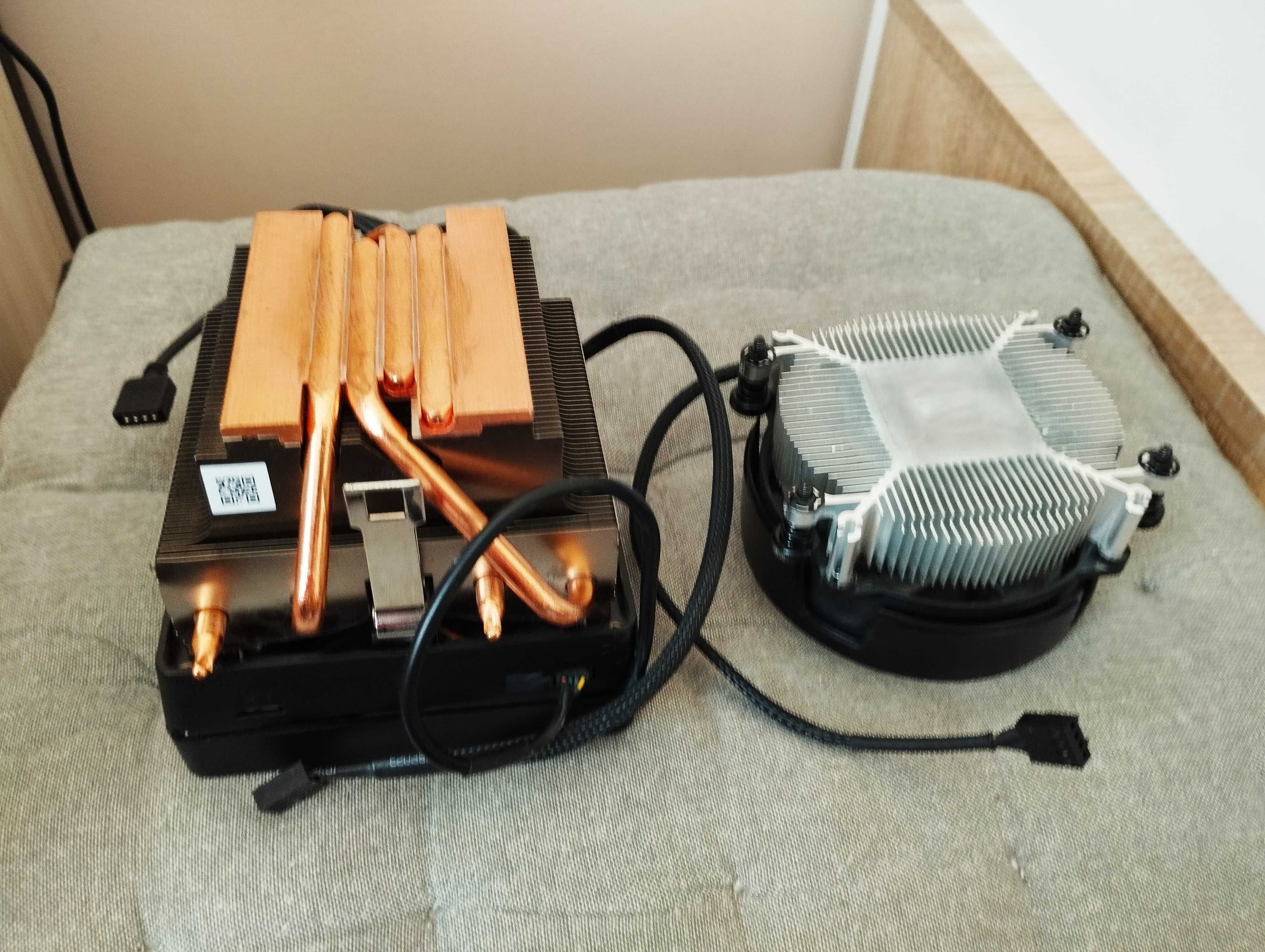 Охлаждане AMD Wraith Prism + AMD Wraith Stealth