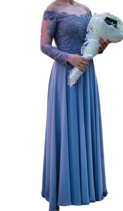 Дълга официална рокля