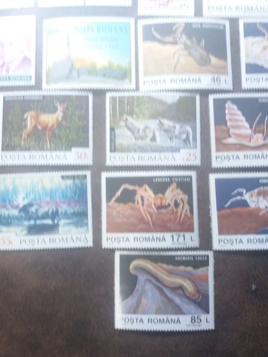 Vand timbre romanesti si straine