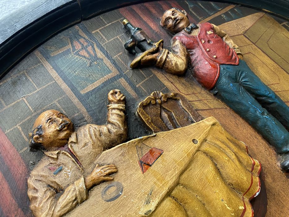 Стара френска табела меню за вино