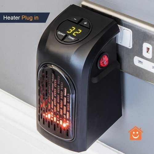Промоция! Нов компактен отоплителен уред Handy Heater 400 вата.