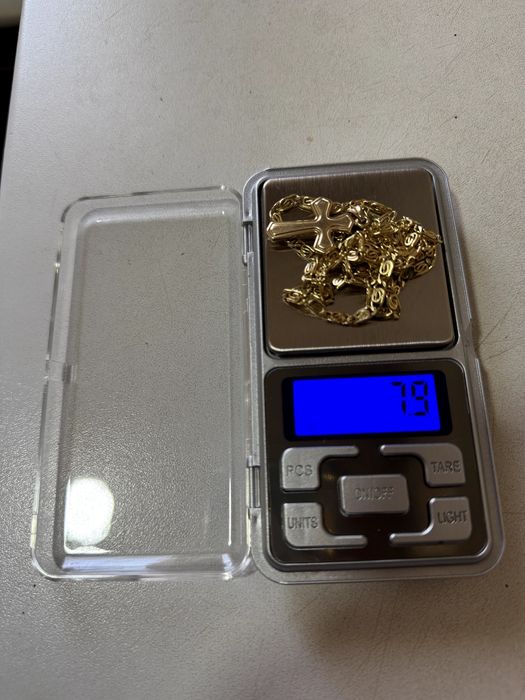 Vând Lanț Aur Barbati Cu Cruciulița