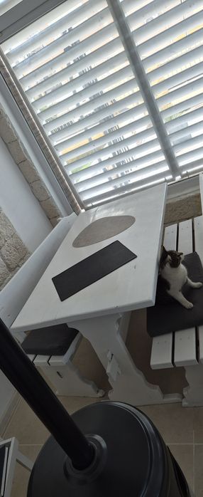 Маса с два стола баварска маса с пейки