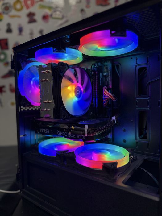 PC Gaming RGB RTX 4060 i7 8700 32gb