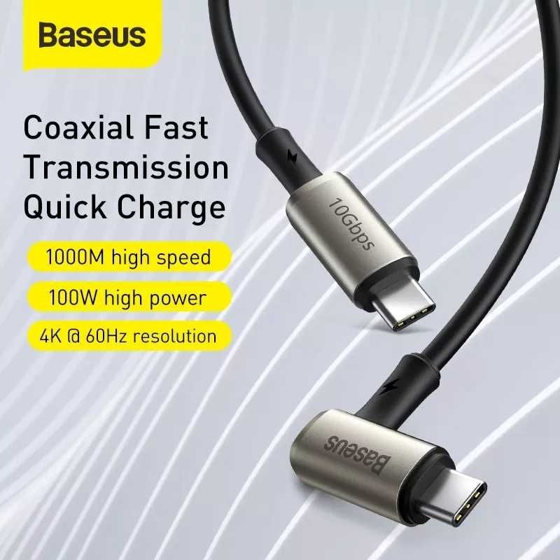 Cablu USB Type C - Baseus Hammer 100W PD 4K 1.5m Black CATPN-01