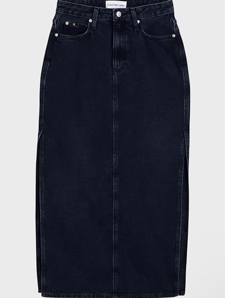 Длиная джинсовая юбка Calvin Klein