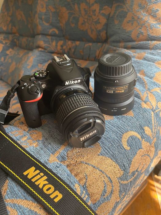 Nikon D5500 с 18-55mm и 35mm 1:1.8G
