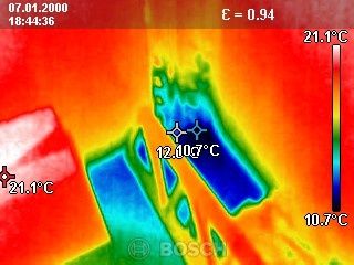 . Услуги тепловизора. Поиск скрытой течи