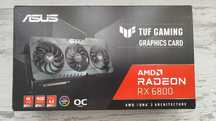 Видеокарта ASUS TUF Gaming AMD Radeon RX 6800 16GB