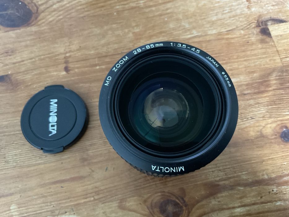 Minolta 28-85mm f3.5-4.5 impecabil