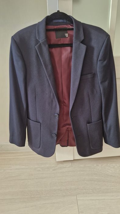 Темно-синий пиджак Asos