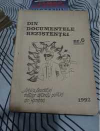 Din documentele rezistenței - Nr 6 din 1992