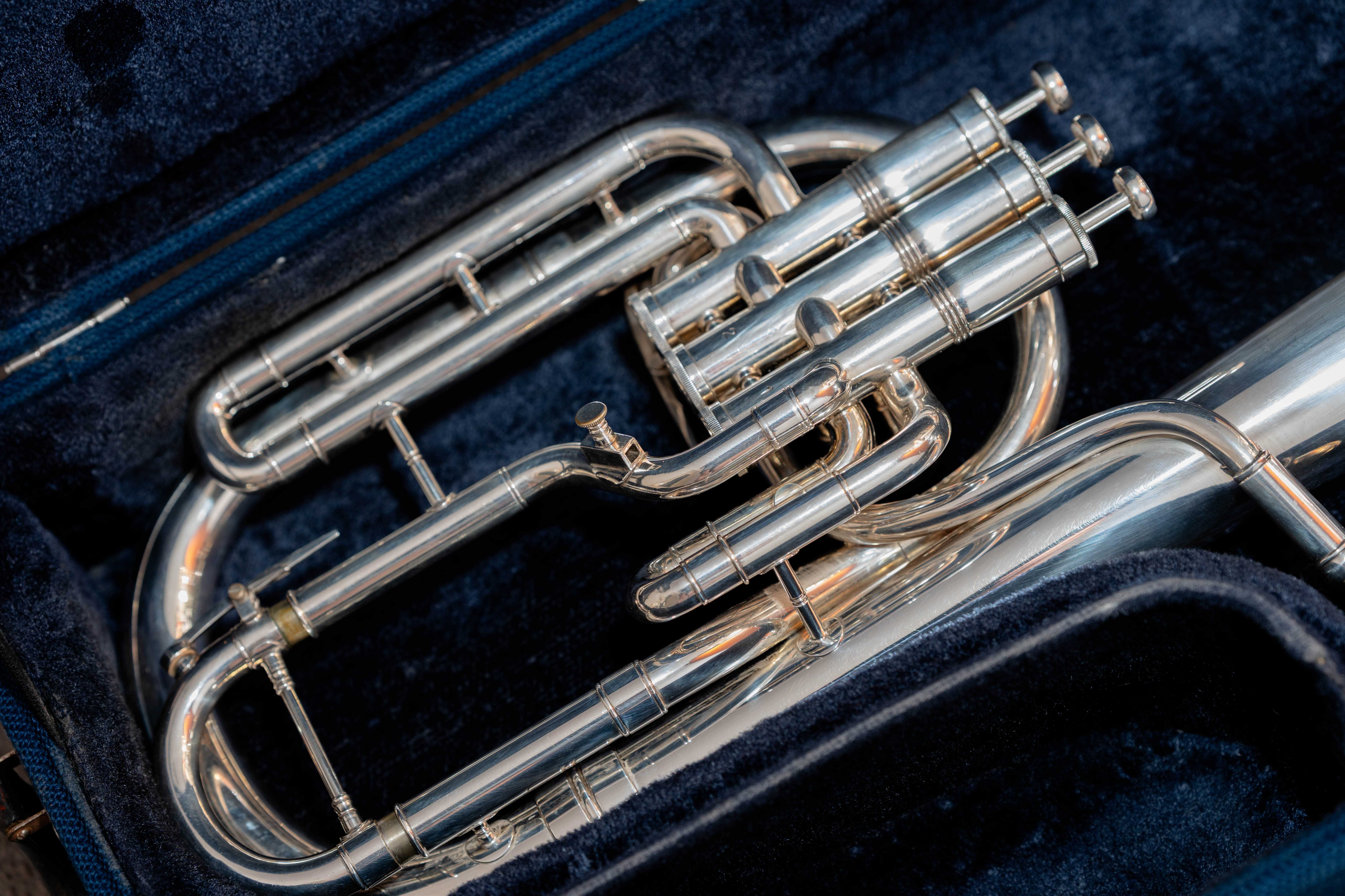 Tenor horn/ Alt horn (Boosey and Hawkes Sovereign Round Stamp)