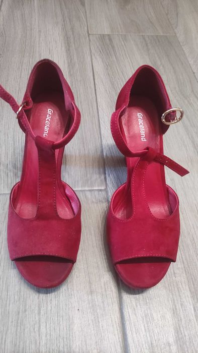 Pantofi dama eleganti, piele intoarsa, marime 36, 37