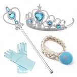 Set patru accesorii printesa Elsa Frozen ,IdeallStore®, 3-12 ani