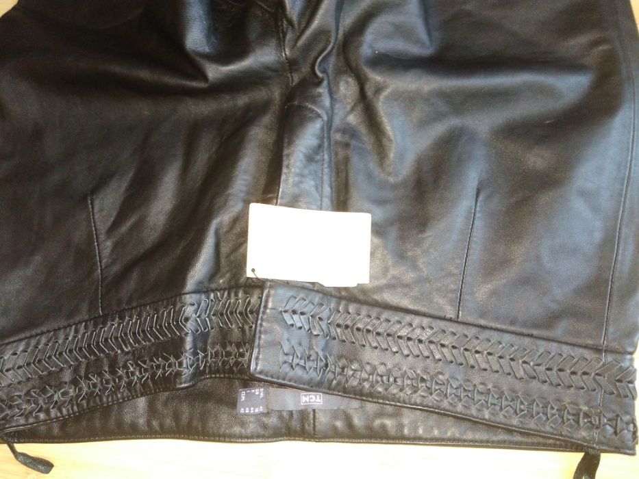 Дамски кожен панталон