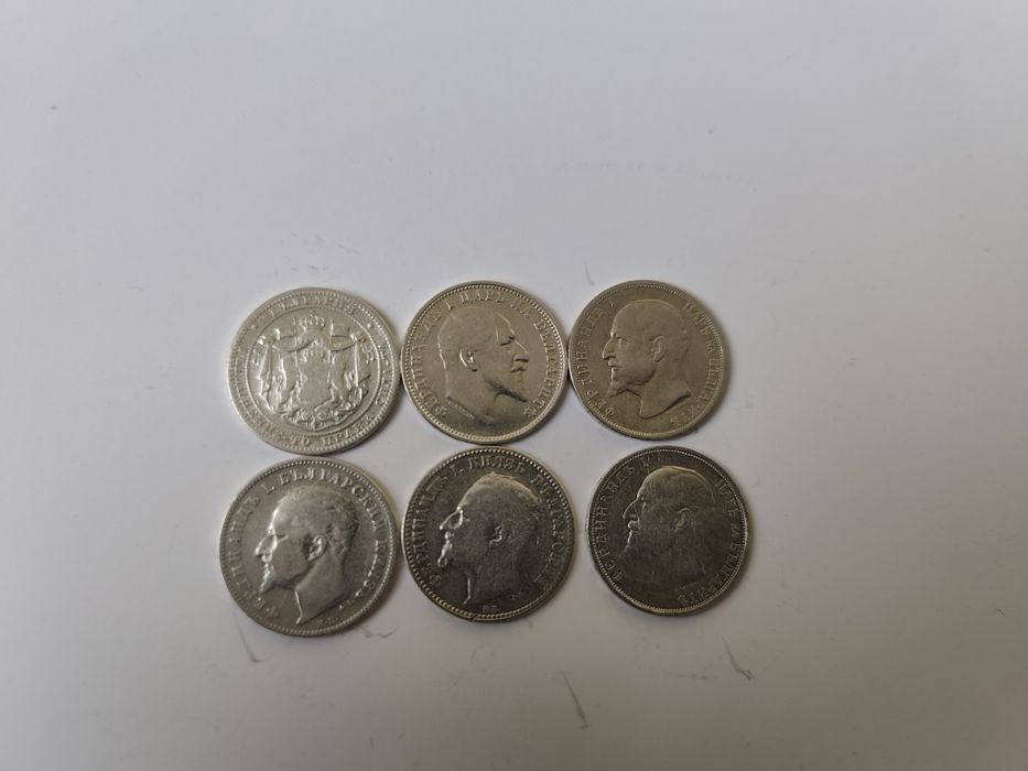 Лот Царски Сребърни Левчета различни години