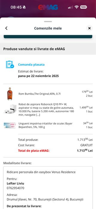 Roborock Q7 la cutie cu consumabile noi