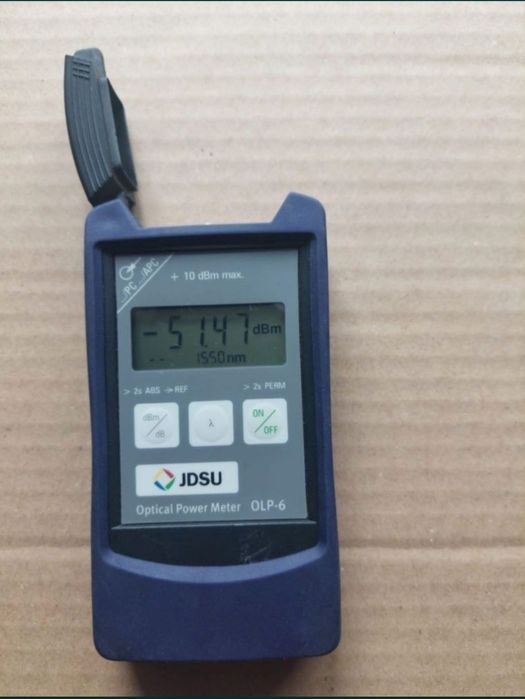 Power Meter fiber optic jdsu olp 6 Power
metru powermetru fibra optica