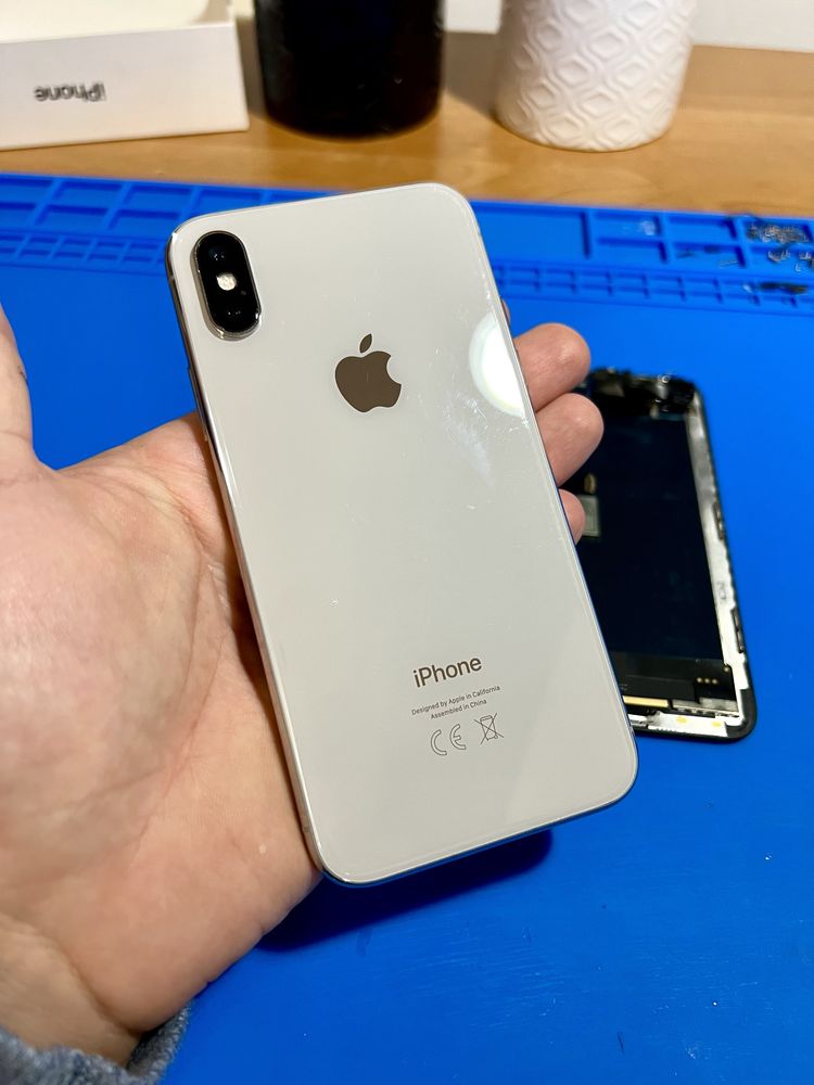 iPhone X, ОТЛИЧЕН, НА ЧАСТИ - камера, корпус, дисплей, букса и др.