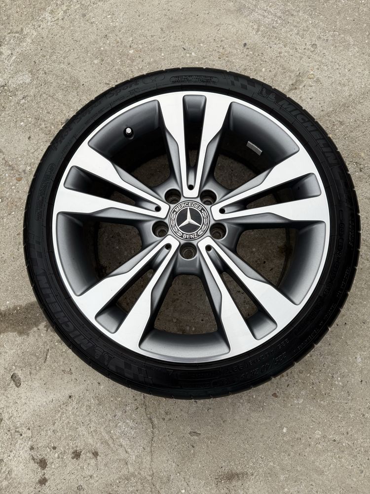 Jante Mercedes originale R18 + anvelope Michelin Pilot Super Sport