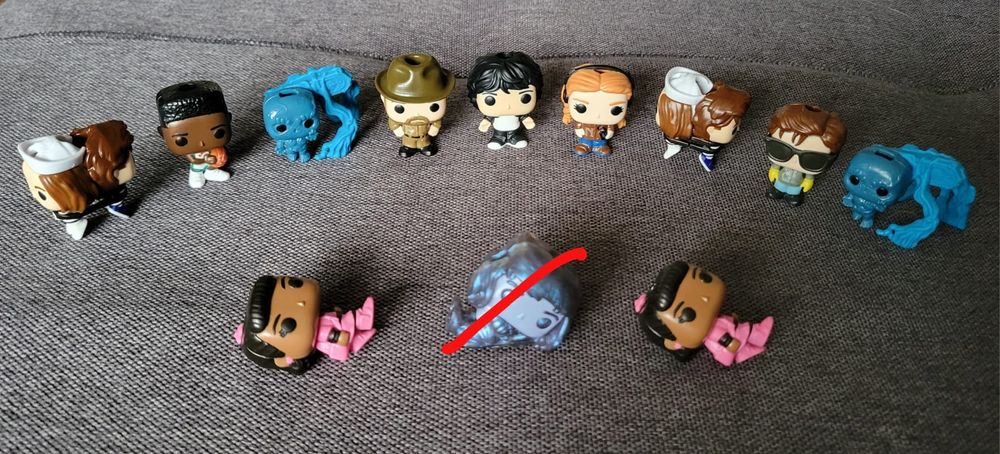 Figurine Kinder Joy, colecția Stranger Things