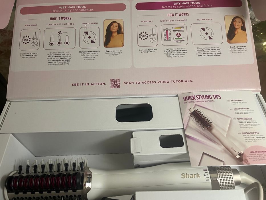 Shark SmoothStyle уникална електрическа четка с 2 годишна ГАРАНЦИЯ