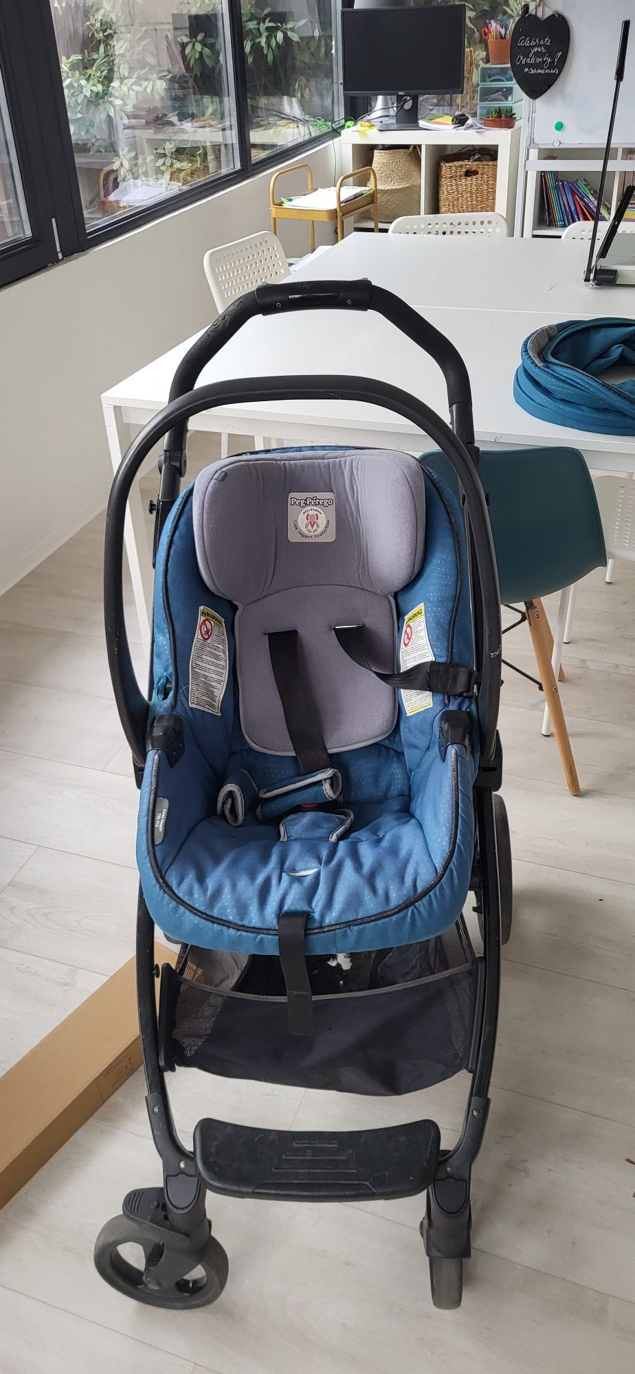 Carucior 3 in 1 Peg Perego Scoica, Landou, Scaun Sport