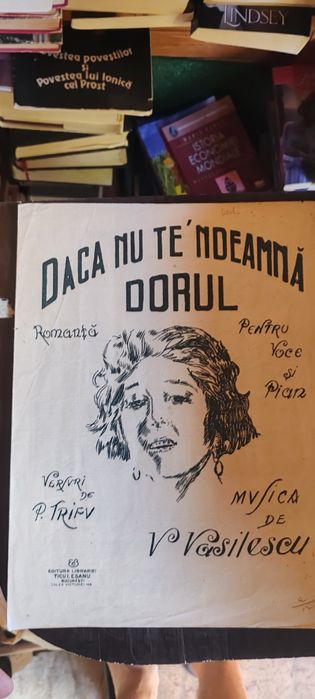 partituri din perioada interbelică
