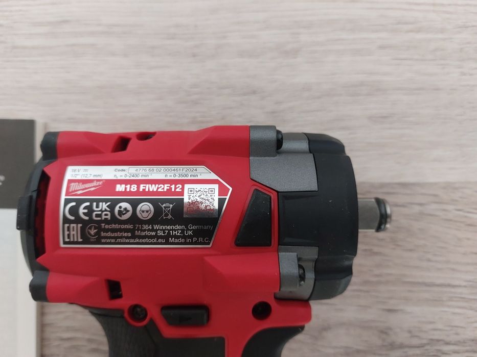 Pistol impact mic milwaukee M18 FIW2F12, 350 nm, nou