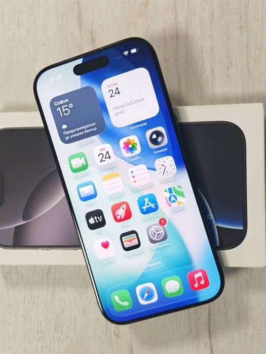 Перфектен iPhone 16 Pro 128 GB Гаранция