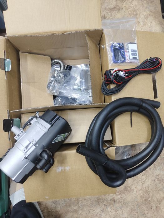 Предпусковой жидкостный подогрев двигателя 5кВт 12в. Гарантия