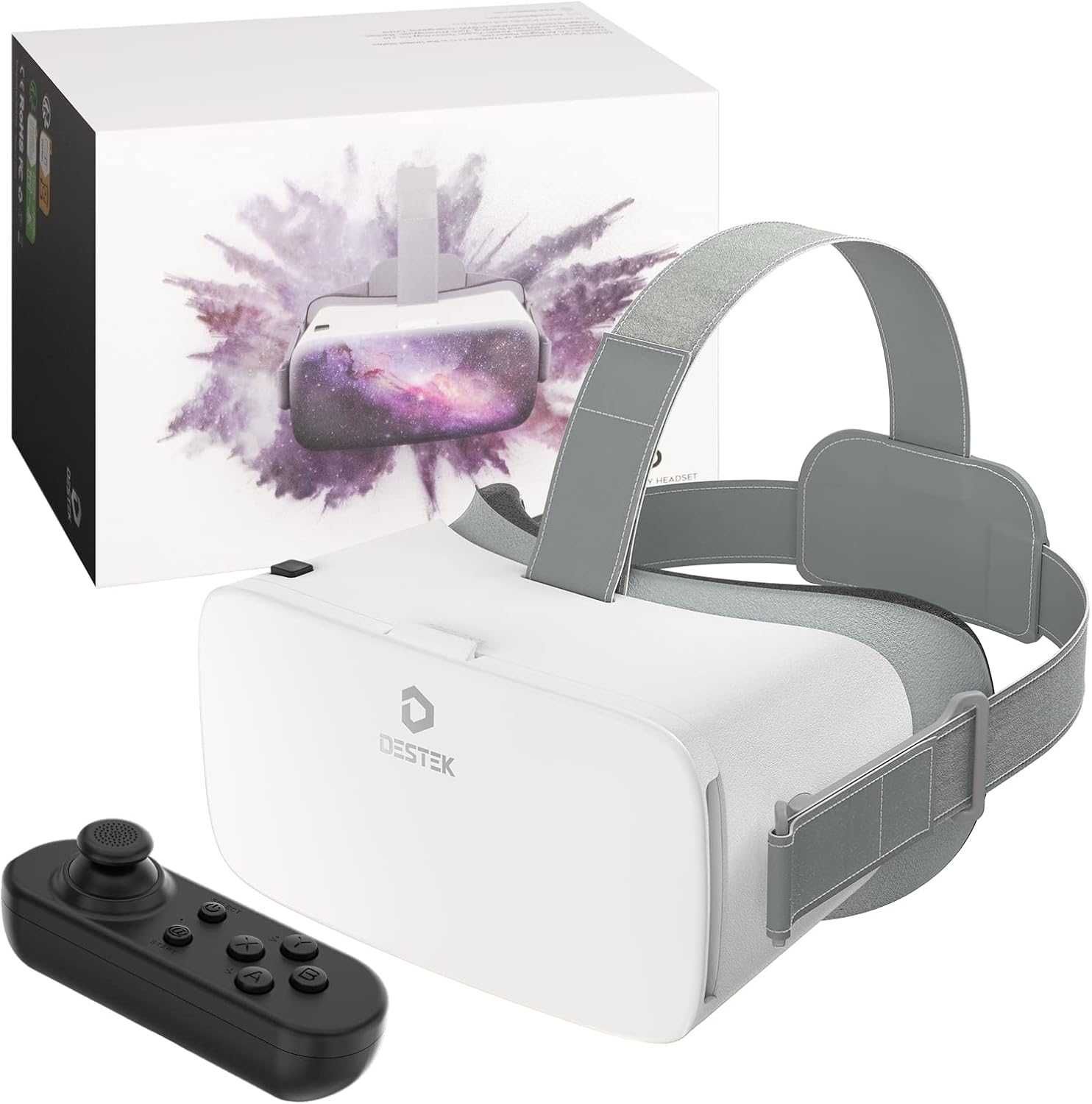 DESTEK V5,VR Headset за виртуална реалност 2024,VR