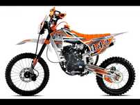 Motocicleta cross enduro offroad Barton BXF150 cc 4T (ROTI 19" - 16")