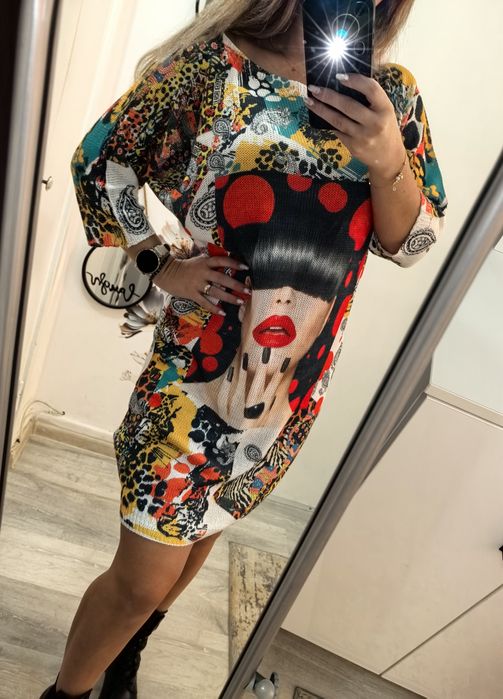 Rochie eleganta mărime universală nouă